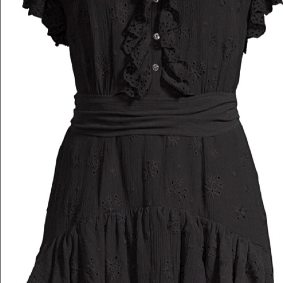 Rebecca Taylor Dree Eyelet Ruffle Dress; 8 - Picture 12 of 13